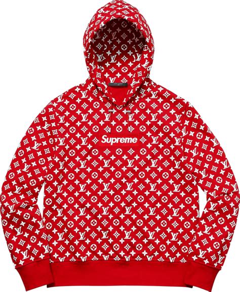 red supreme x louis vuitton hoodie|supreme Louis Vuitton shop.